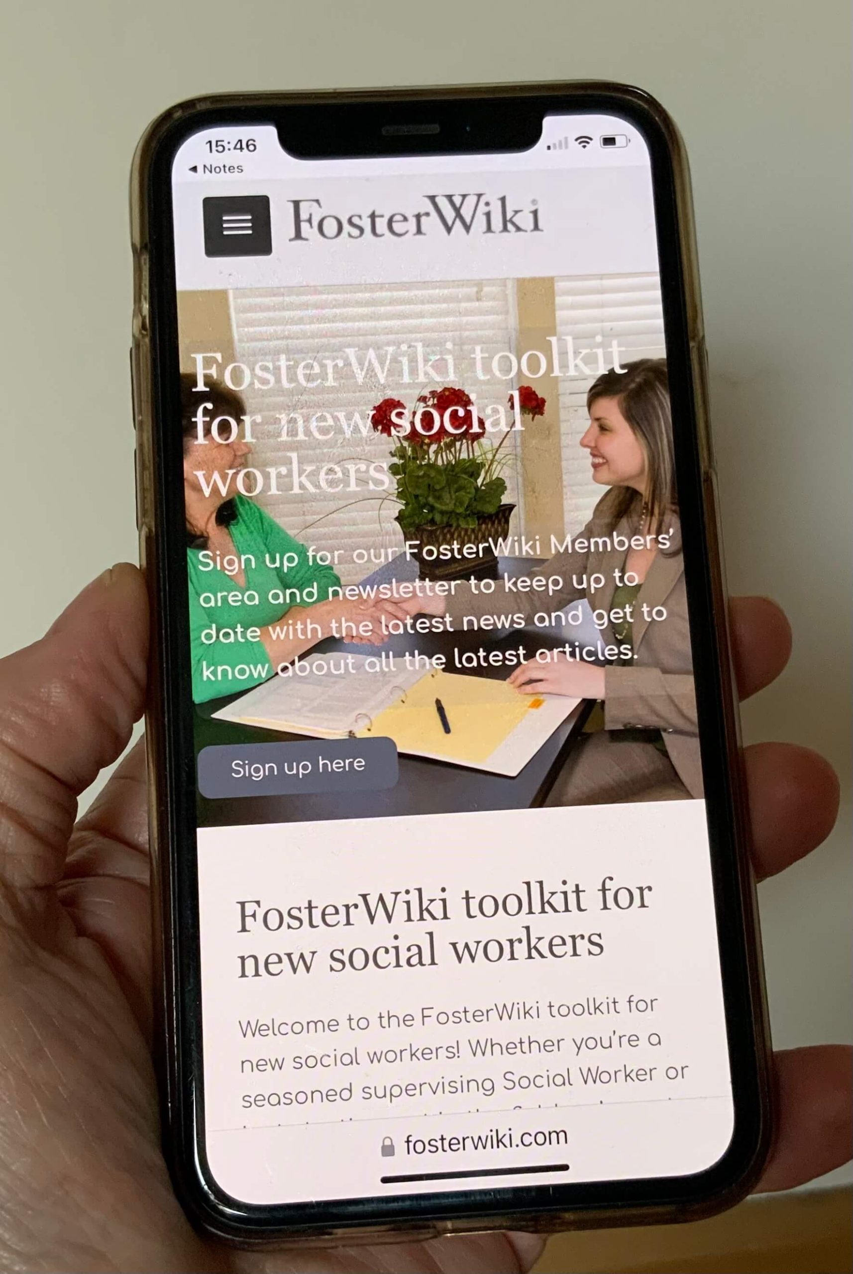 FosterWiki toolkit for new social workers