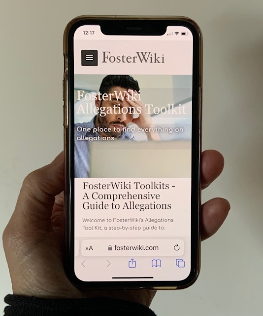 Allegations Toolkit | FosterWiki